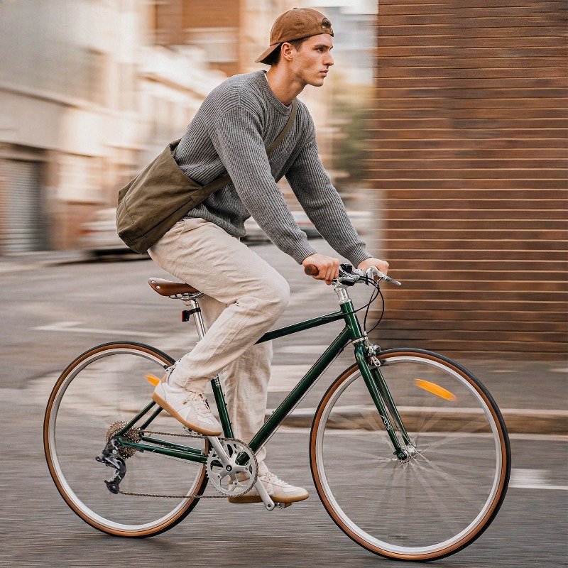 Bicycle flat handle road bike  - Cycling Commute Speed ulasan dan harga