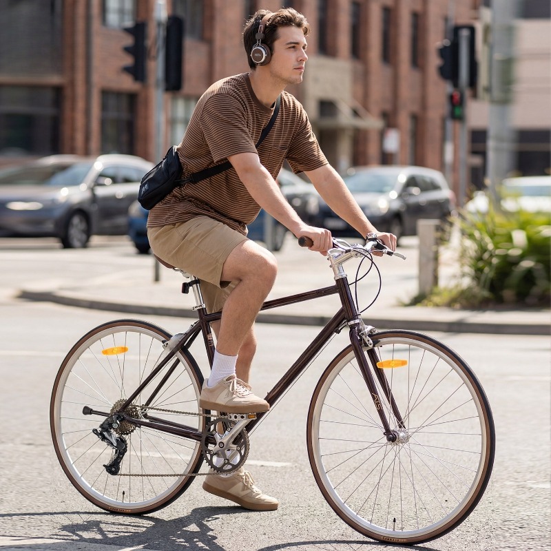 Bicycle flat handle road bike  - Cycling Commute Speed ulasan dan harga