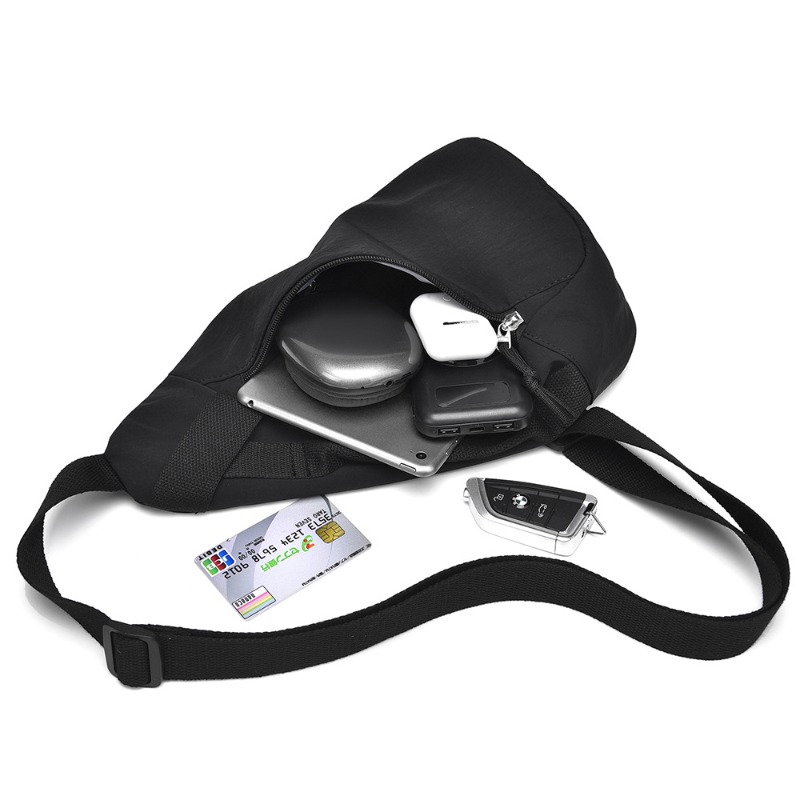 Chest Bag Single Shoulder Cros - Cycling Commute Bag ulasan dan harga