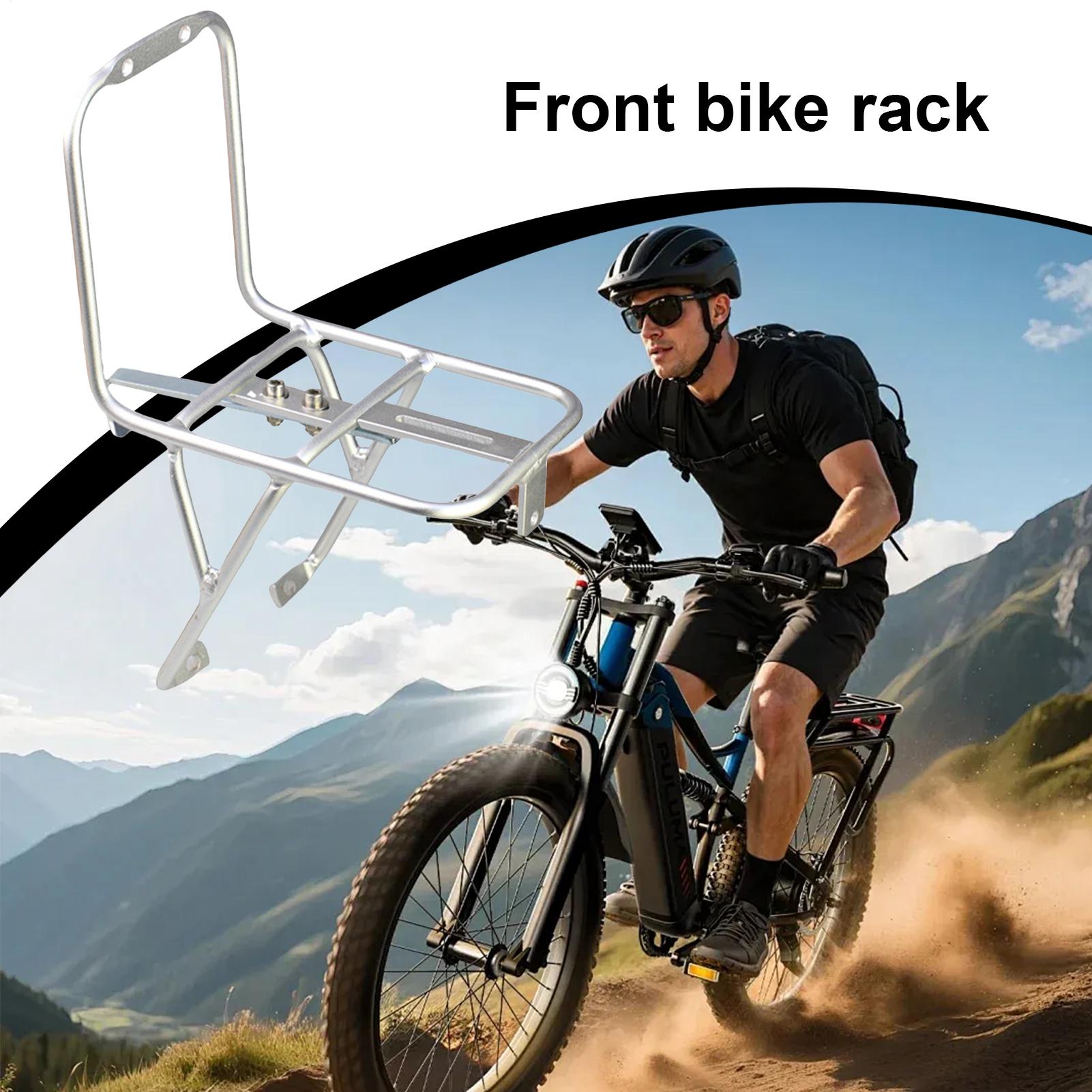 Bike Front Rack Aluminum Alloy - Cycling Commuter ulasan dan harga