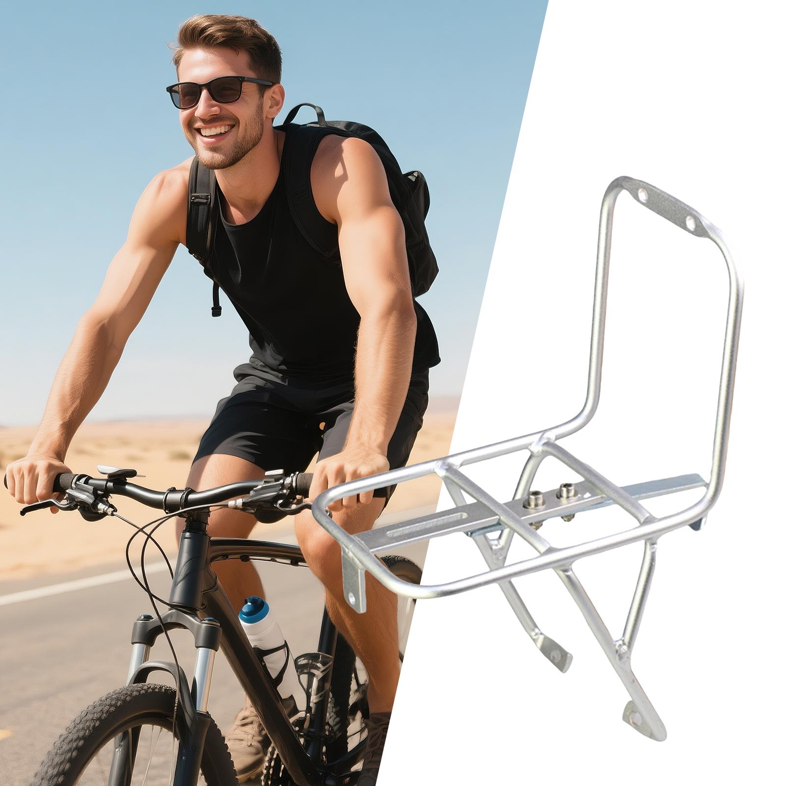 Bike Front Rack Aluminum Alloy - Cycling Commuter ulasan dan harga