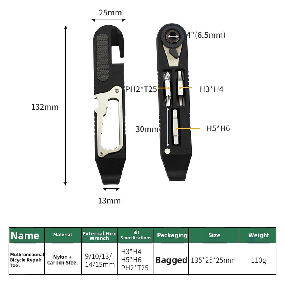 Bike Tool Kit Made of Carbon S - Cycling Commuter ulasan dan harga