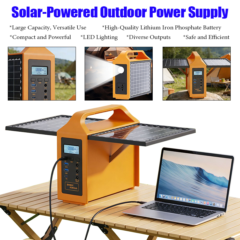 150W Portable Solar Power Stat - Usb Charger Dynamo ulasan dan harga