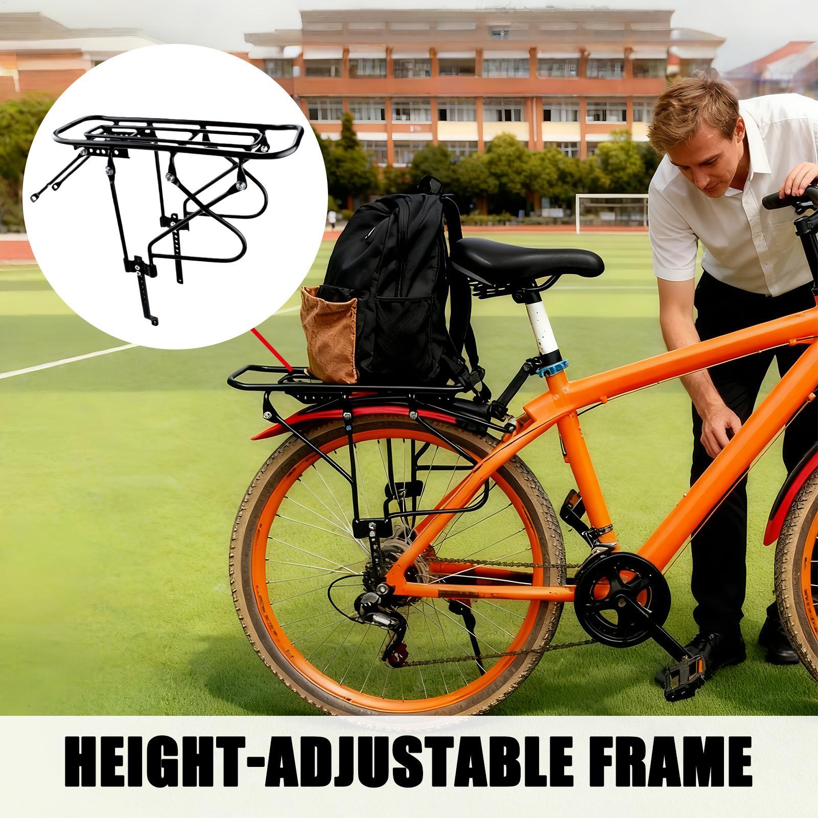 Rear Bicycle Rack 200kg Capaci - Cycling Commuter ulasan dan harga
