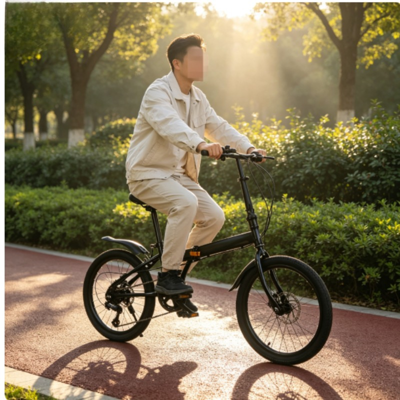 Folding Bicycle 20 Inch Men Wo - Cycling Commute Speed ulasan dan harga