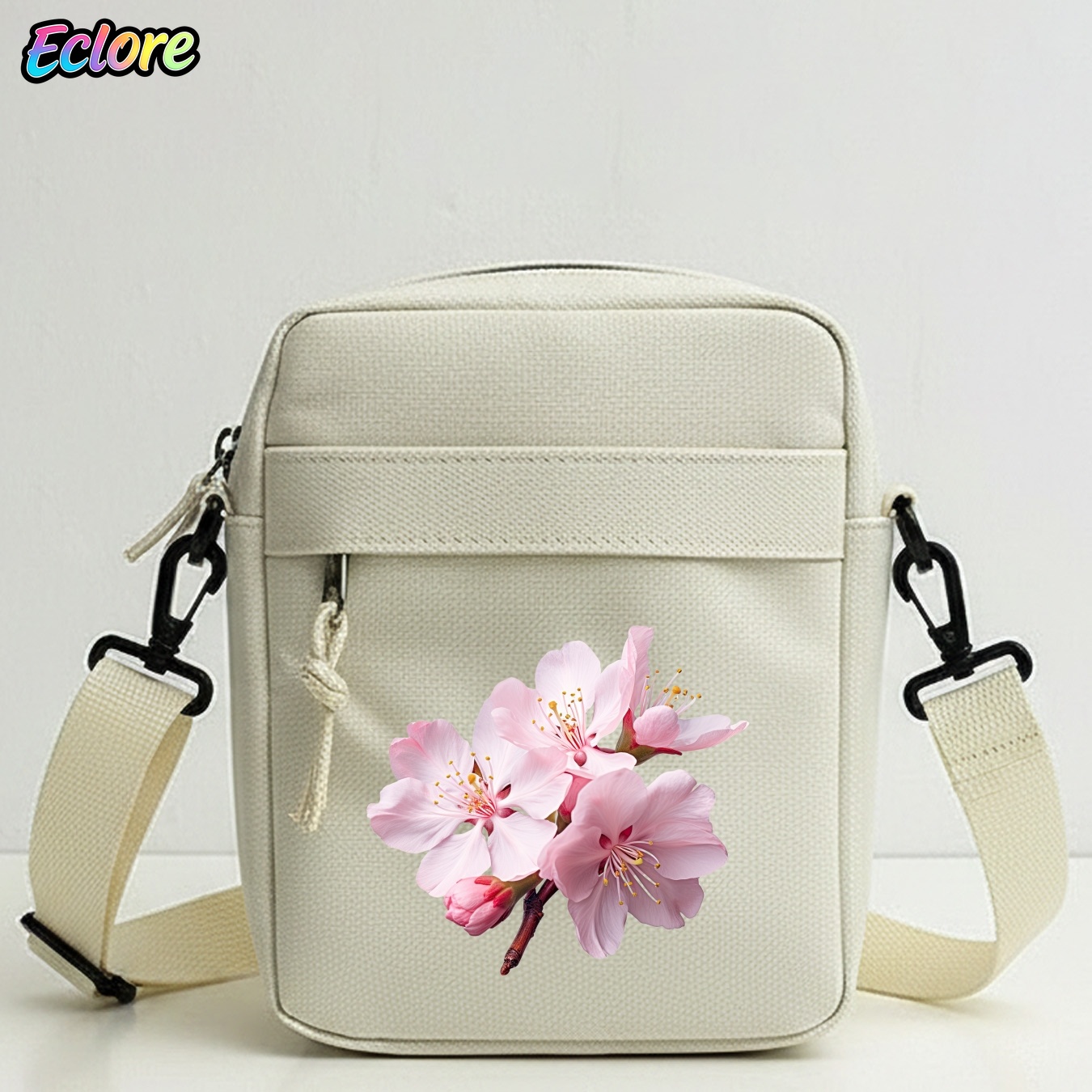 Sakura Floral Print Shoulder B - Cycling Commute Bag ulasan dan harga