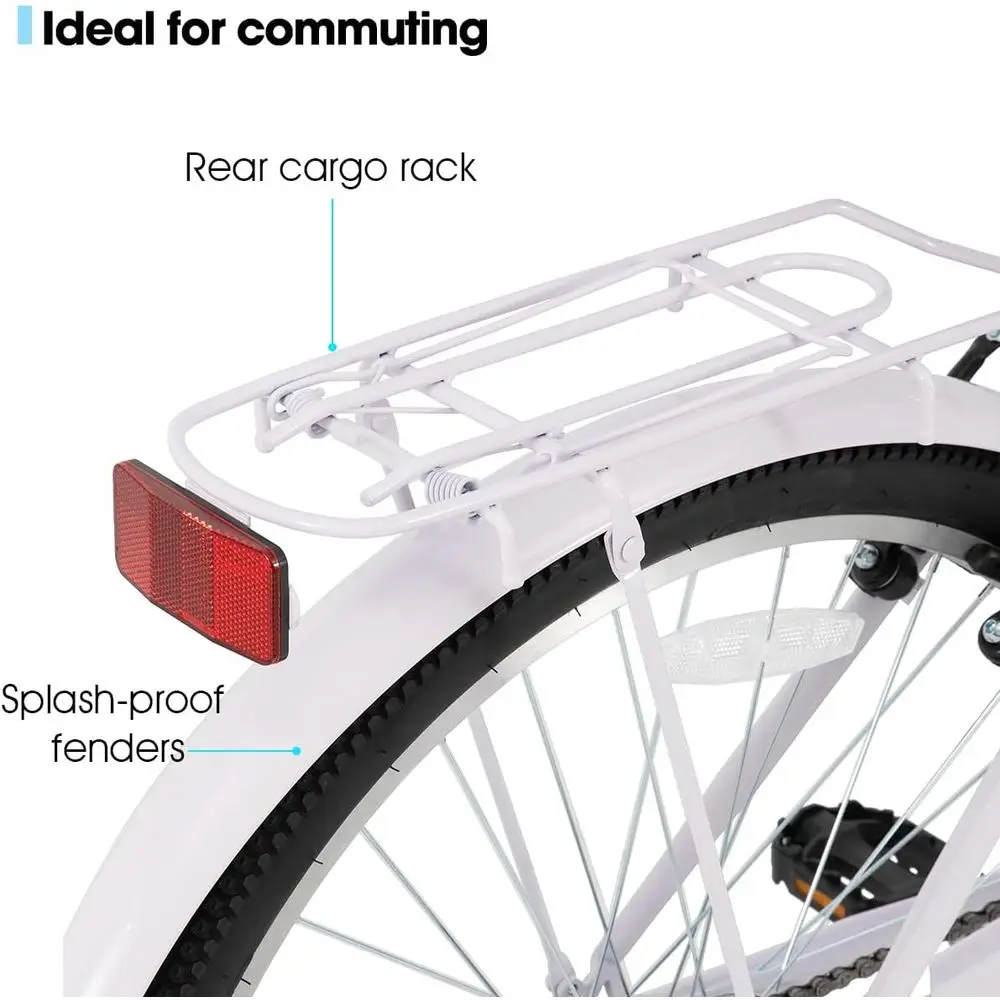 26 7-Speed Step-Through Cruise - Cycling Commute Speed ulasan dan harga