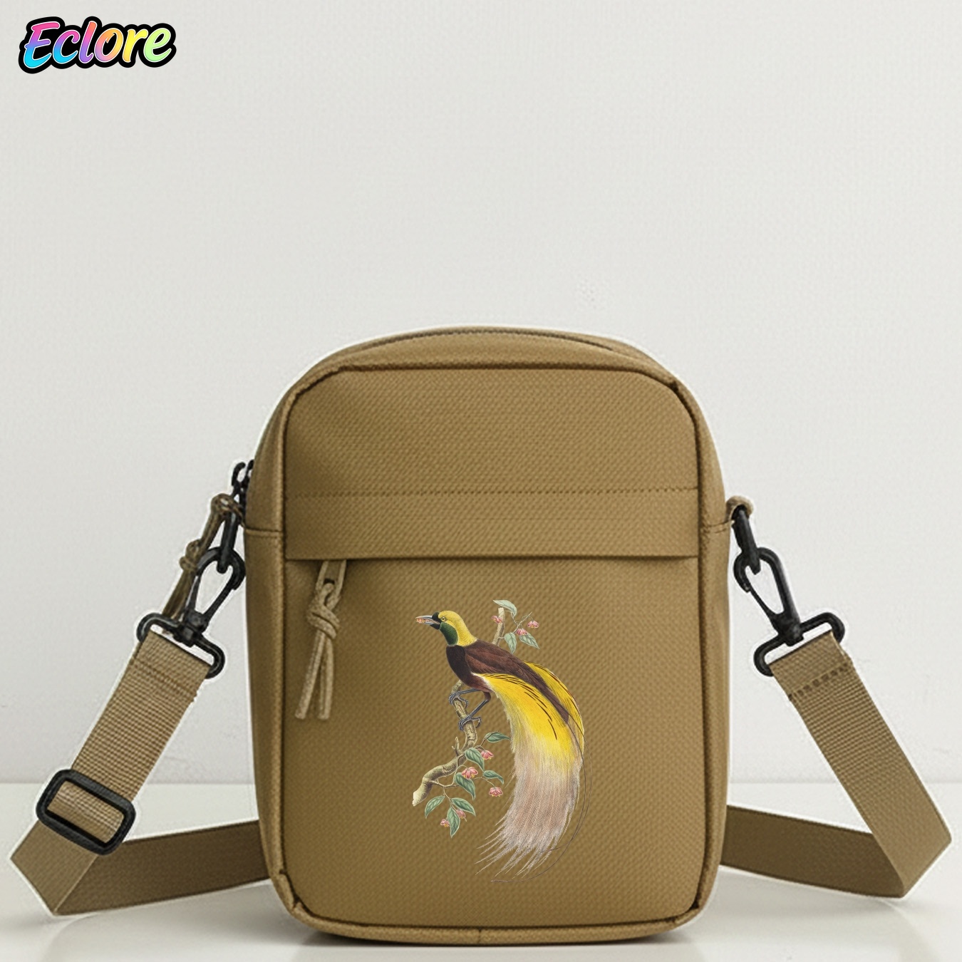 Bird of Paradise Floral Print  - Cycling Commute Bag ulasan dan harga
