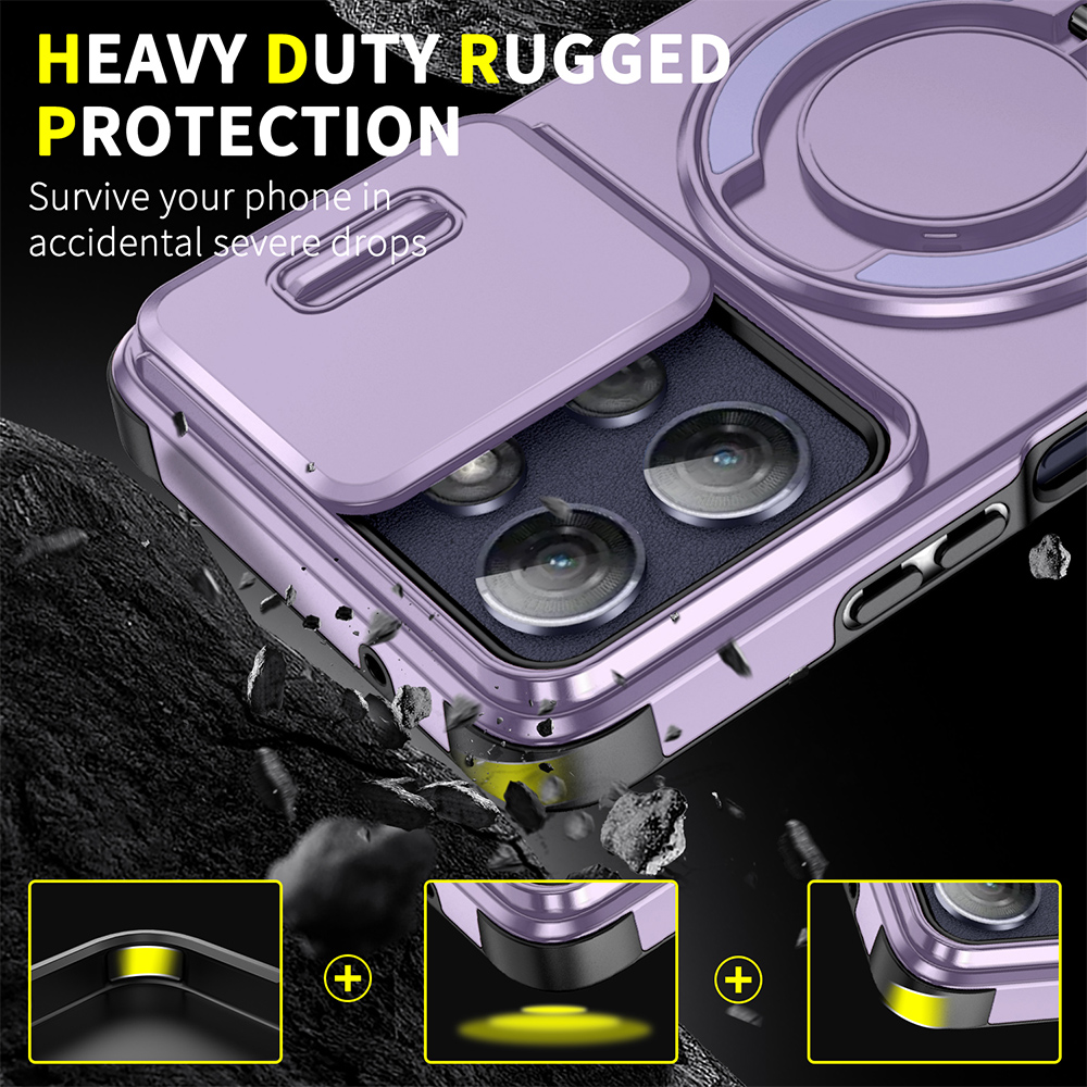 Magnetic Rugged Phone Case For - Kickstand Adjustable ulasan dan harga