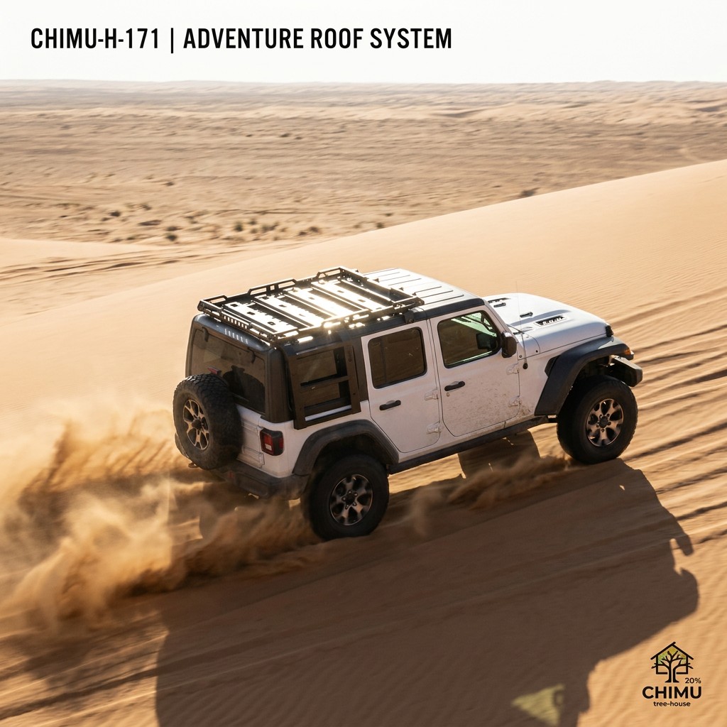 【CHIMU HOME】 for Wrangler JL J - Cargo Rack Aluminum ulasan dan harga