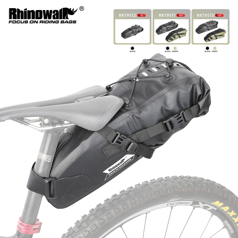 Rhinowalk Bicycle Saddle Bag 5 - Cycling Commute Bag ulasan dan harga
