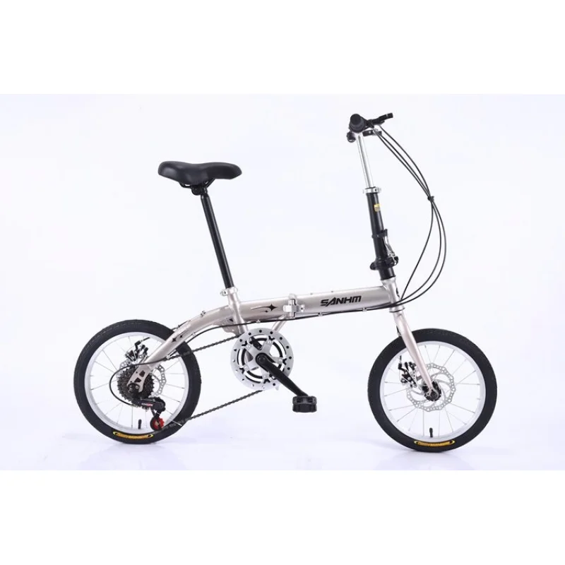 16 Inch Folding Bicycle 6 Spee - Cycling Commute Speed ulasan dan harga