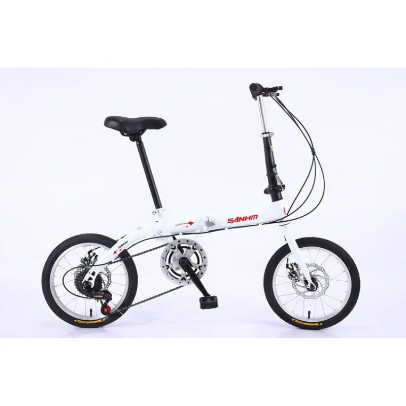 16 Inch Folding Bicycle 6 Spee - Cycling Commute Speed ulasan dan harga