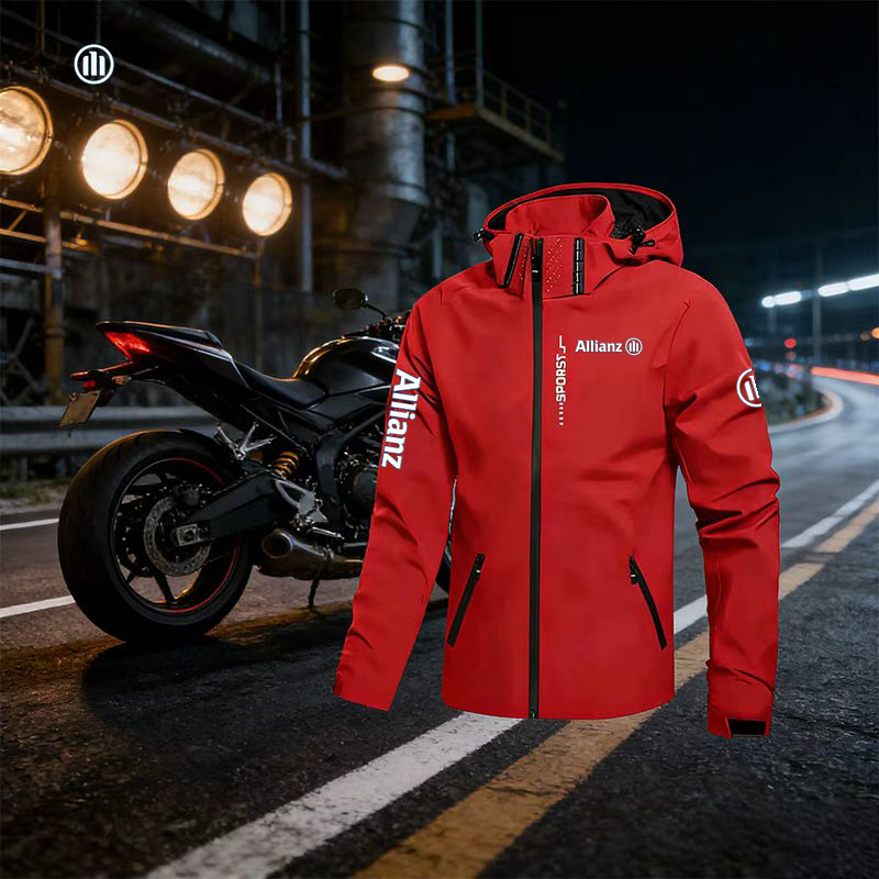 2026 Allianz Logo Men's Outdoo - Cycling Commuter Jacket ulasan dan harga